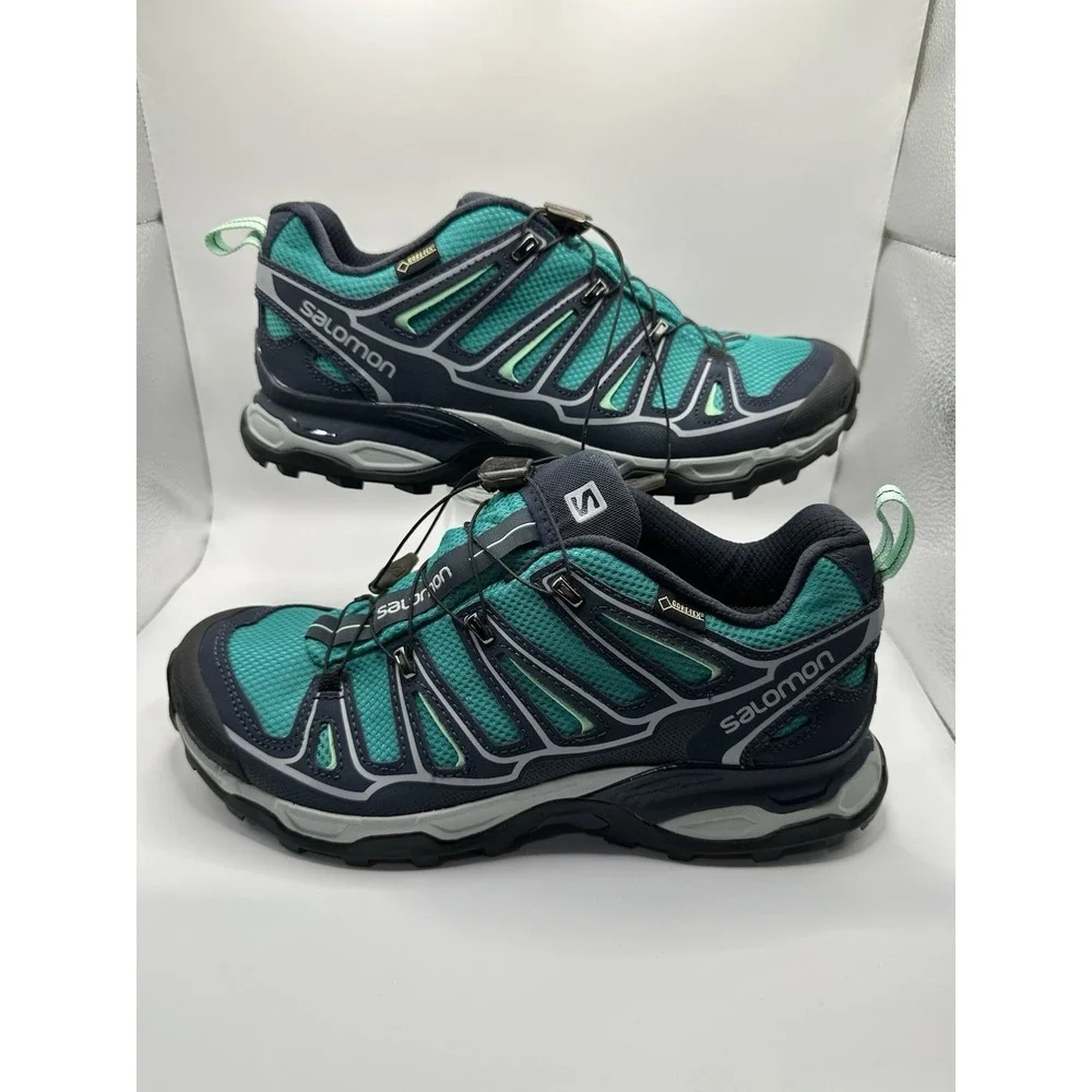 Size 9.5 - Salomon X Ultra 2 GTX Blue Women